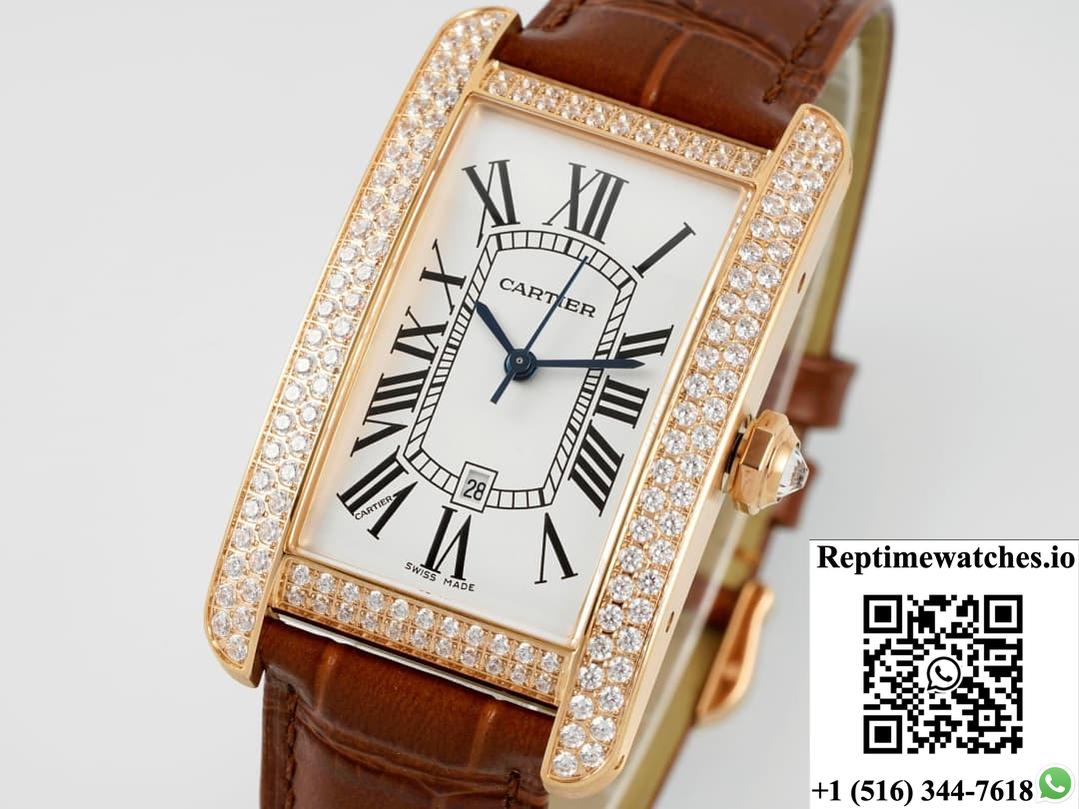 Cartier Tank WJTA0030 AF Factory Diamond Case