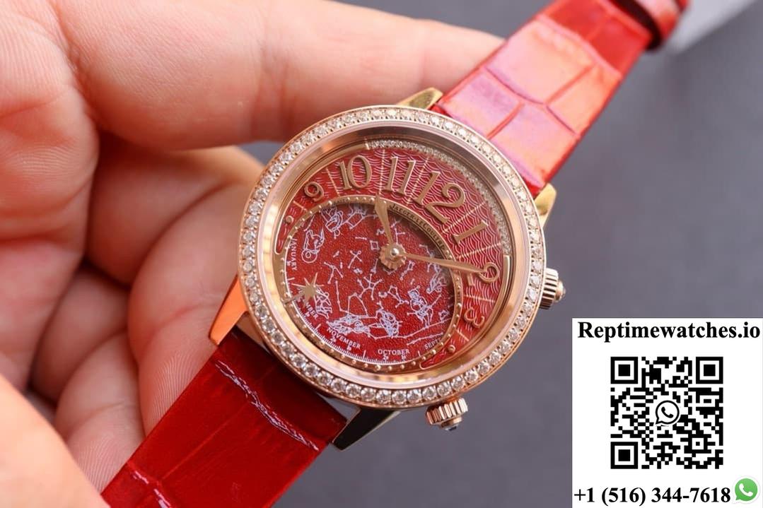Jaeger-Lecoultre Rendez-Vous 3482560 Cc Factory Red Dial-Rep Time Watches