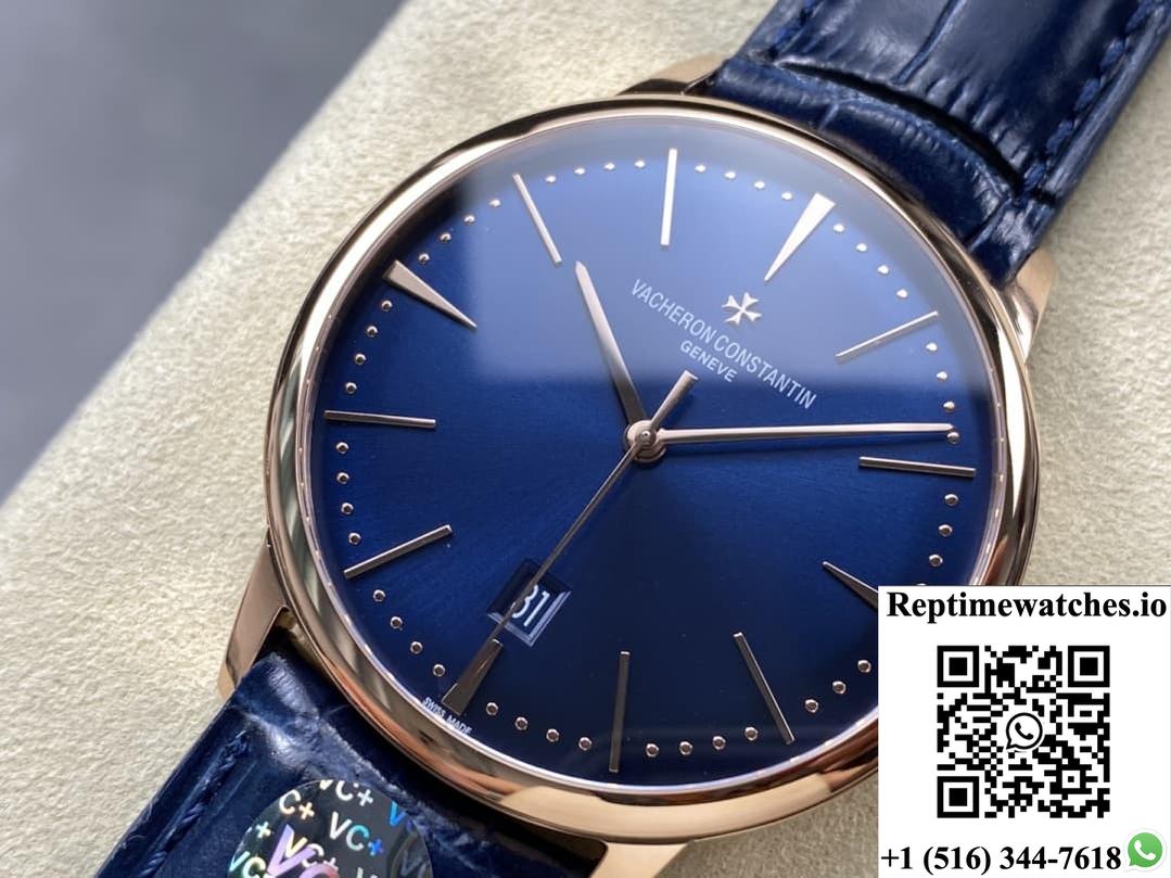 Vacheron Constantin Patrimony 85180-000R-B515 Vc+ Factory Date Display-Rep Time Watches