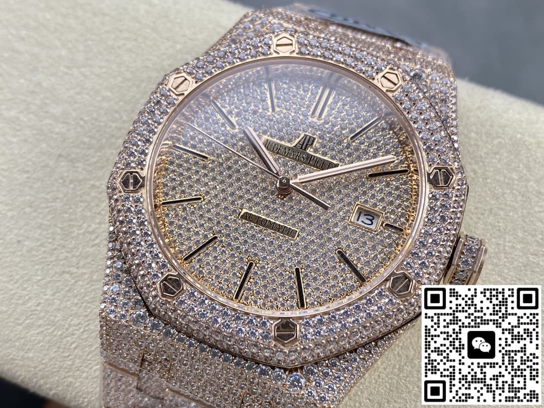 Audemars Piguet Royal Oak 15400OR.023 AMG Factory Diamond Bezel