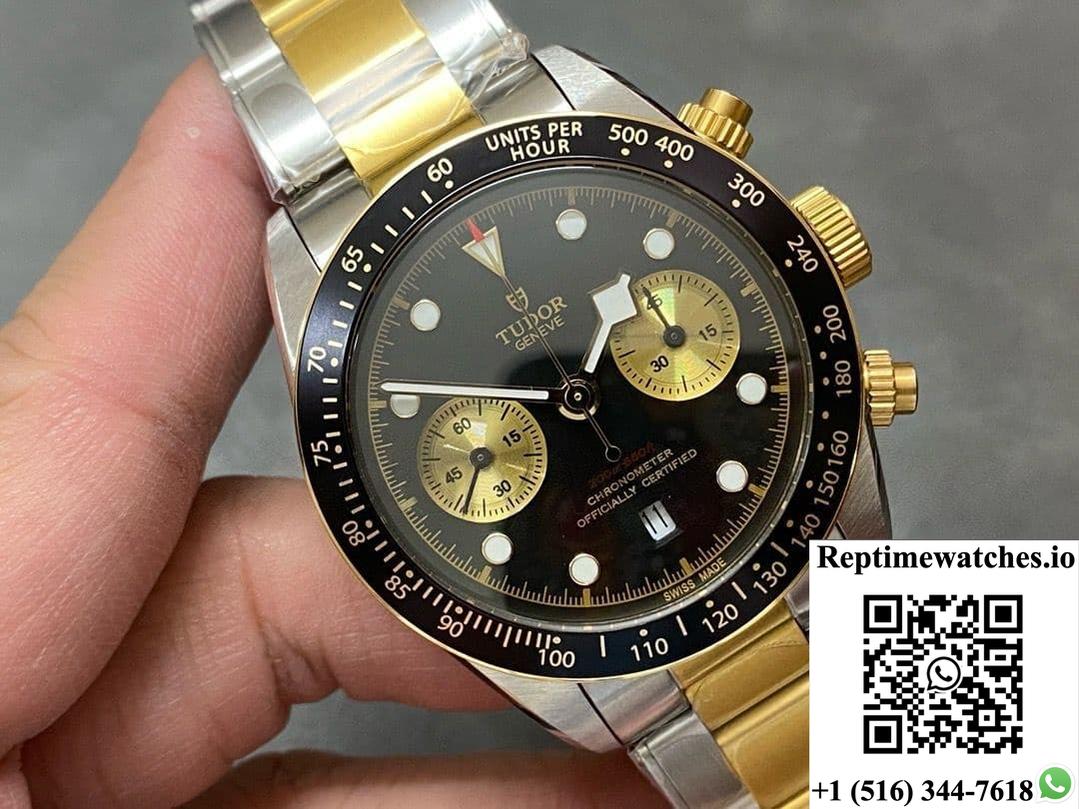 Tudor Black Bay M79363N-0001 M+ Factory Black Dial-Rep Time Watches