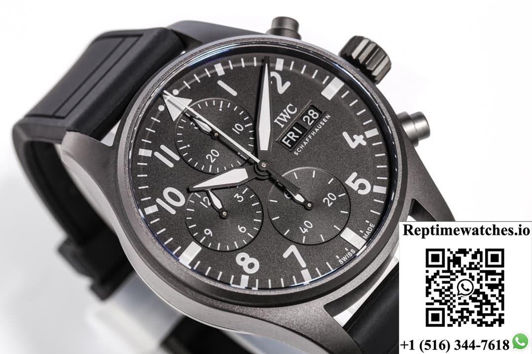 IWC Pilot IW388106 TW Factory Black Strap