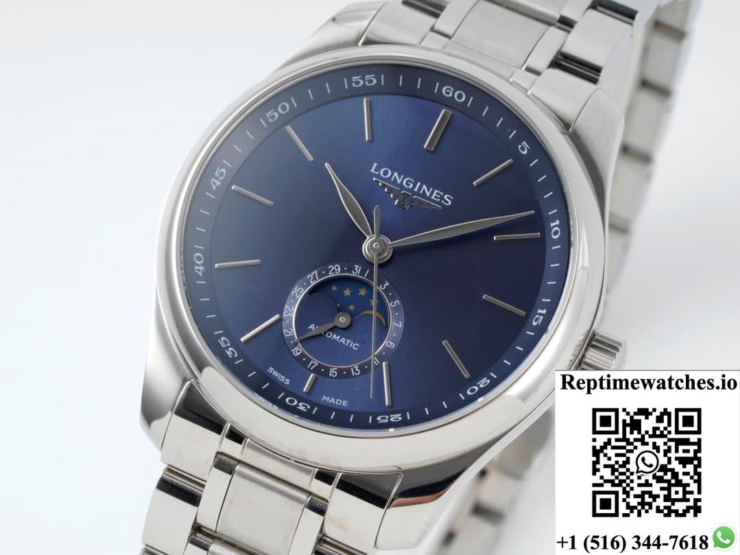 Longines Master Collection L2.919.4.92.6 Aps Factory Date Display-Rep Time Watches