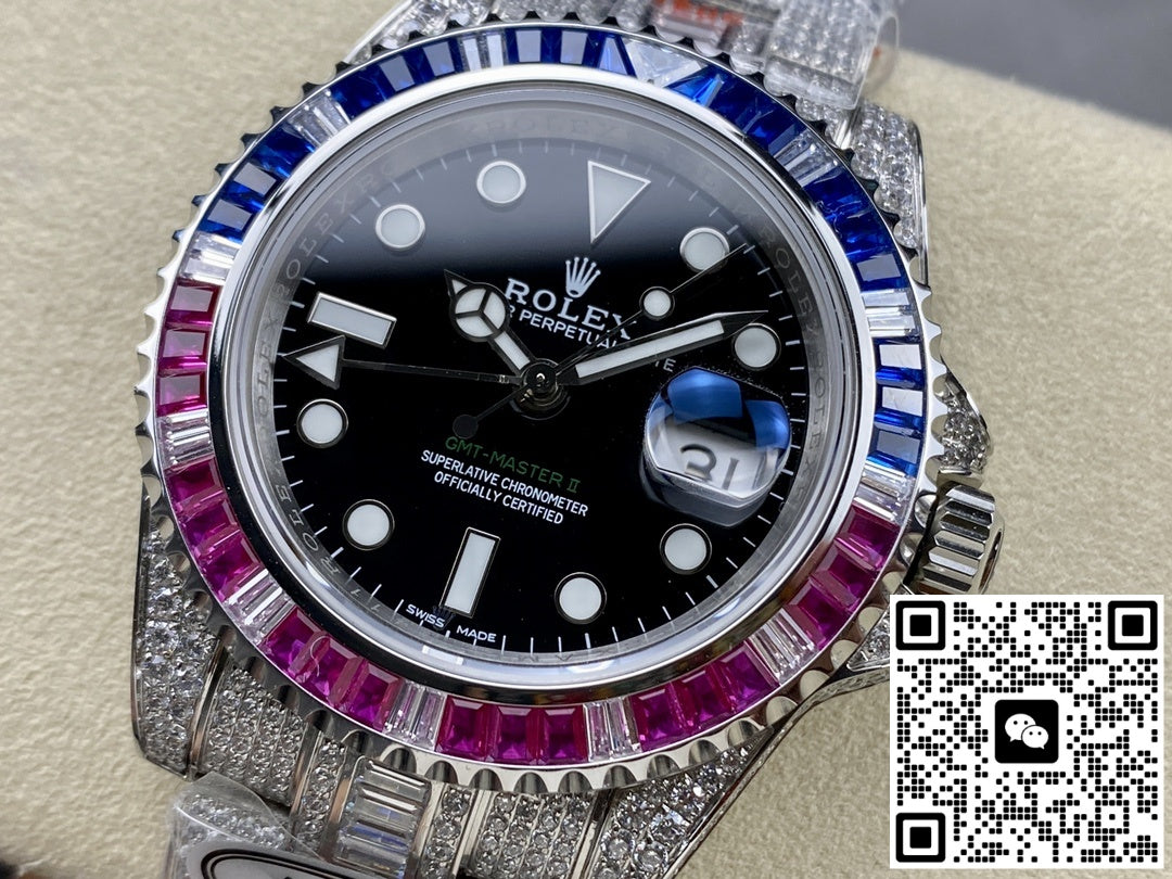 Rolex GMT-Master 116759 SAru-78209 AMG factory diamond case