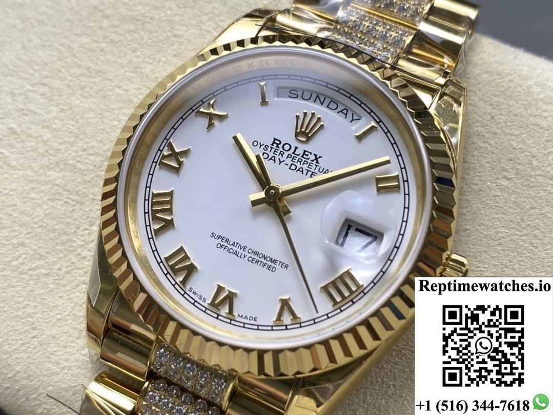 Rolex Day-Date M128238-0077 8+ Factory Gold color Case