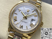 Rolex Day-Date M128348rbr-0065 8+ Factory White Dial