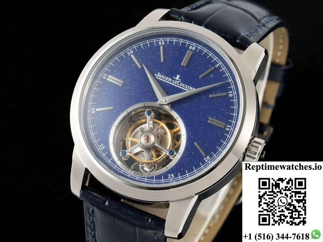 Jaeger-Lecoultre Master 16634E0 Rms Factory Tourbillon Transparent Case Back-Rep Time Watches
