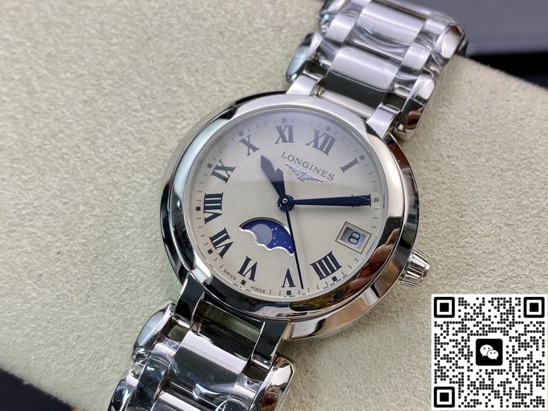 Longines Elegant L8.116.4.71.6 GS Factory Stainless Steel Bezel