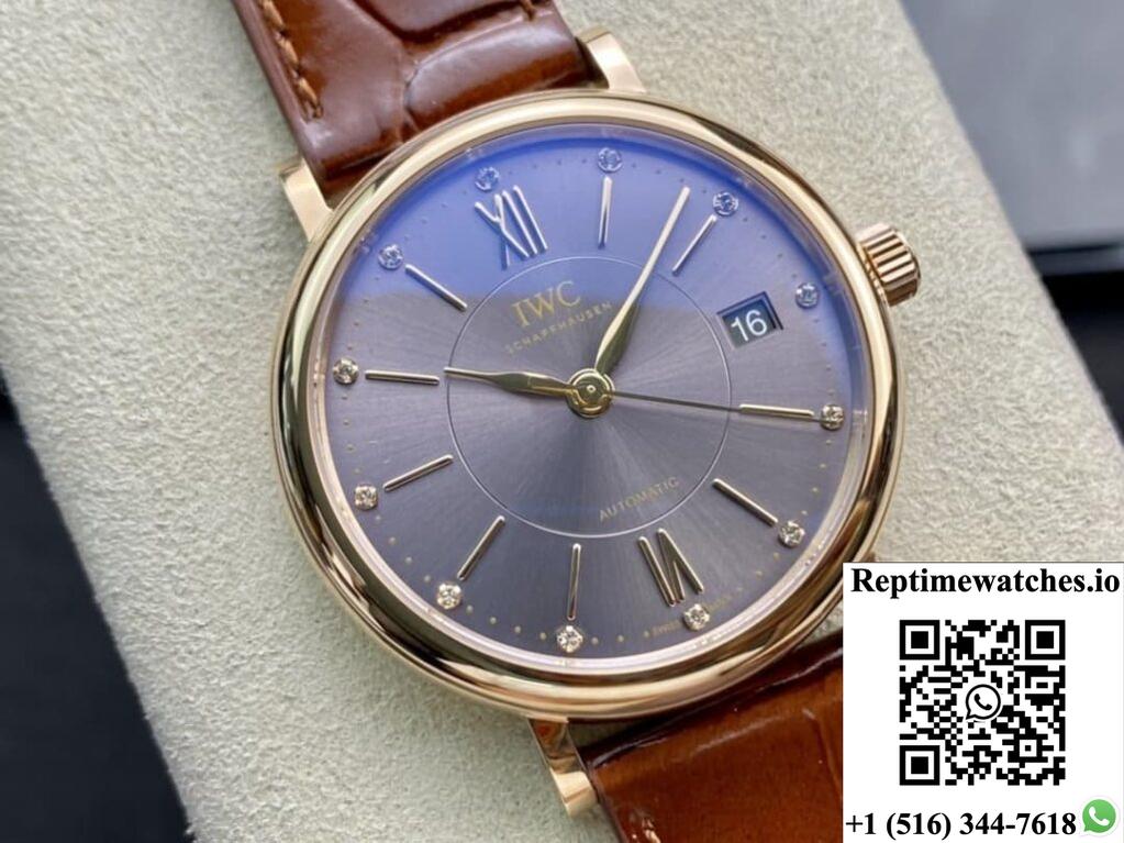 IWC PORTOFINO IW458106 V7 FACTORY DATE DISPLAY