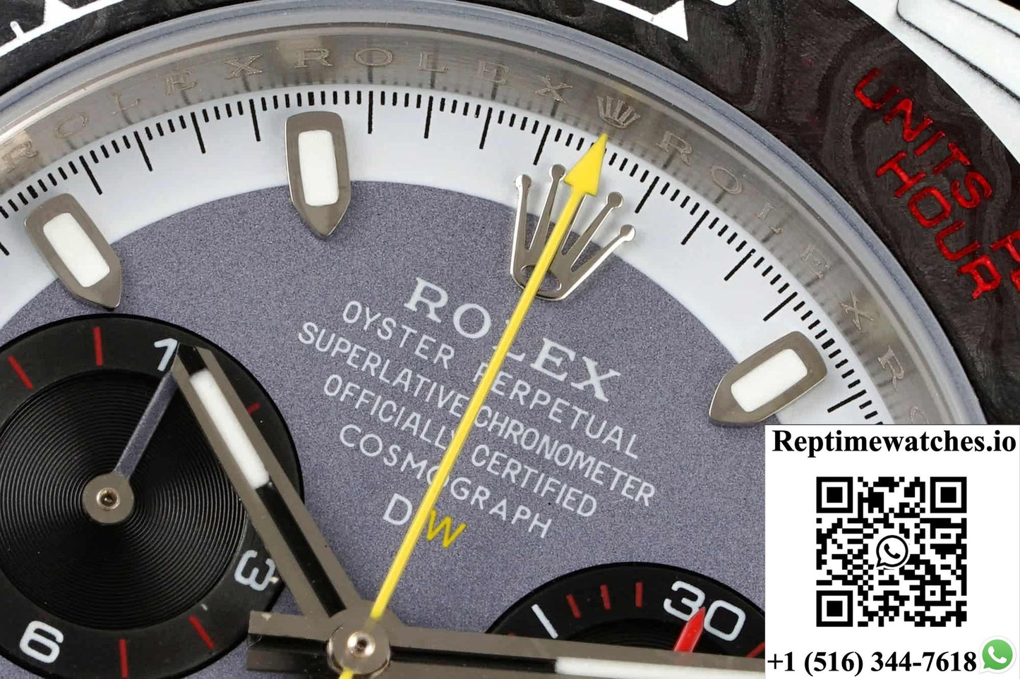 Rolex Daytona DIW factory carbon fiber bezel