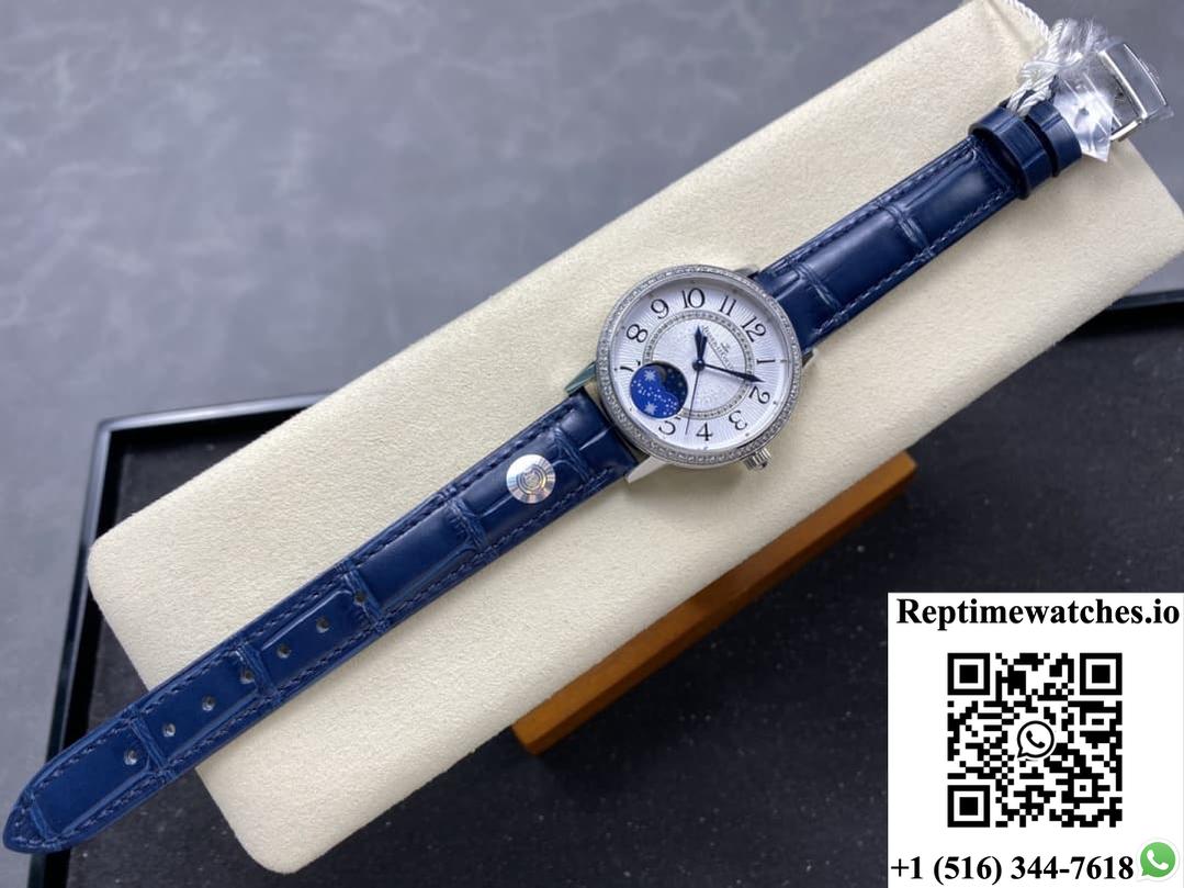 Jaeger-LeCoultre Rendez-Vous 357843J OMF Factory Alligator Leather Strap