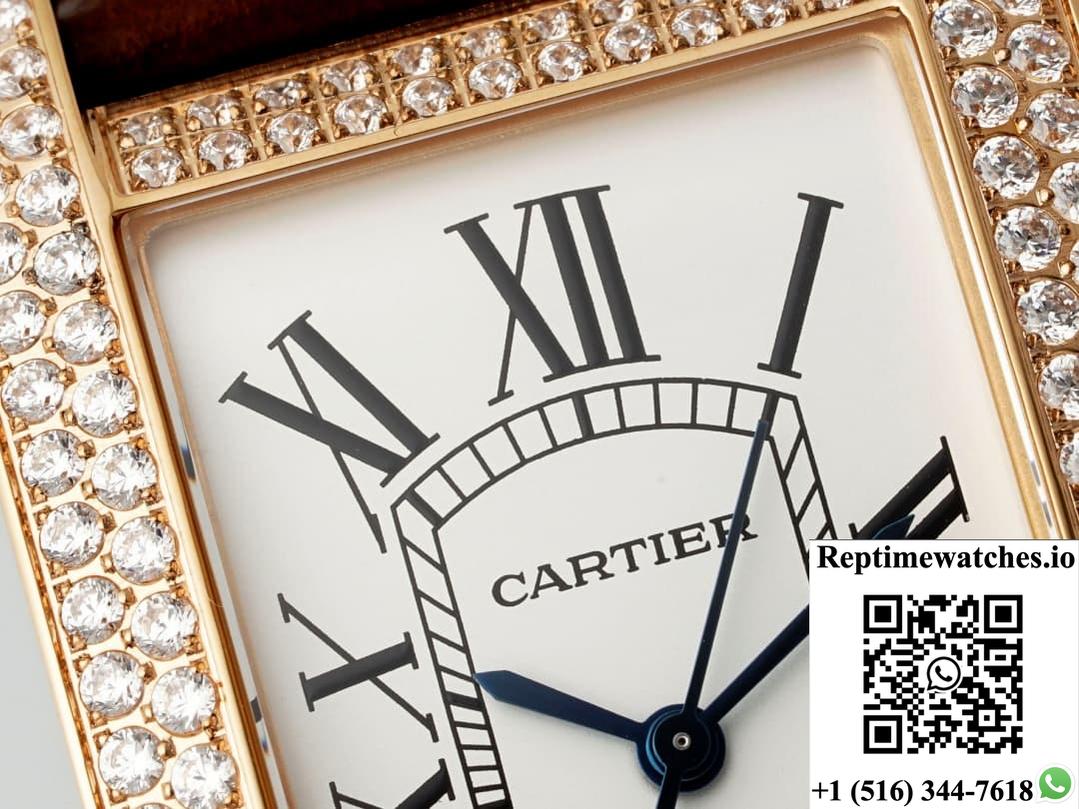 Cartier Tank WJTA0030 AF Factory Diamond Case