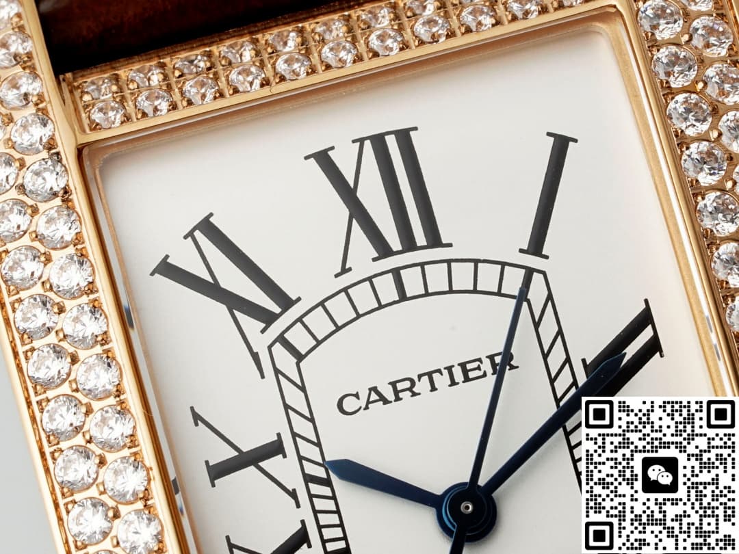 Cartier Tank WJTA0030 AF Factory Diamond Case