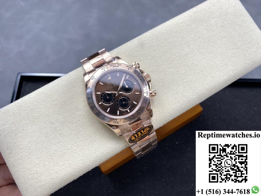 Rolex Cosmograph Daytona 126505-0005 QF Factory Chronograph Function