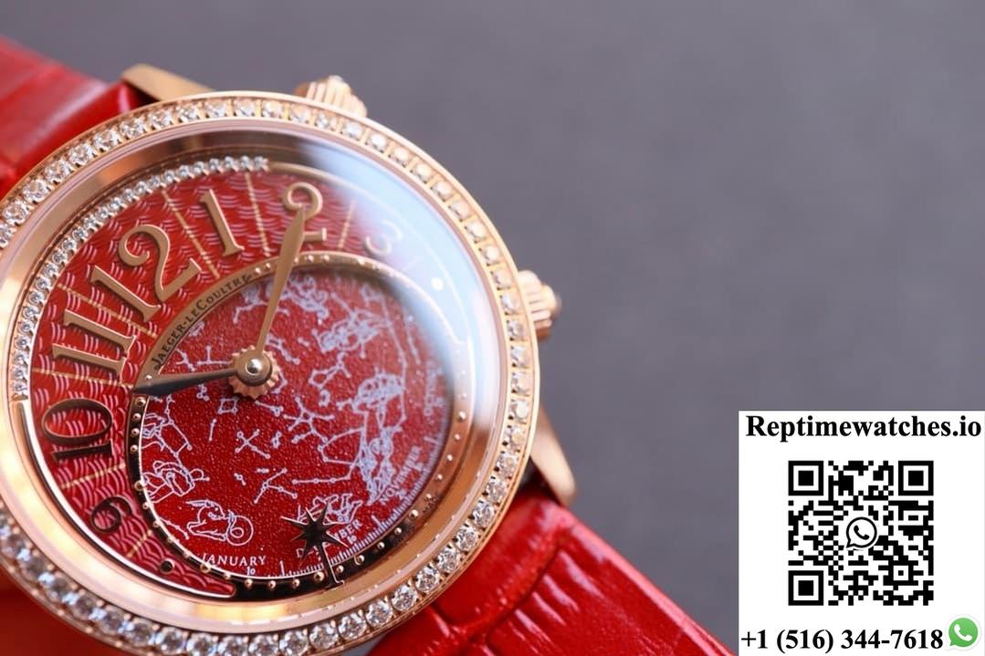 Jaeger-Lecoultre Rendez-Vous 3482560 Cc Factory Red Dial-Rep Time Watches