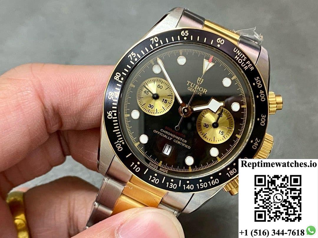 Tudor Black Bay M79363N-0001 M+ Factory Black Dial-Rep Time Watches