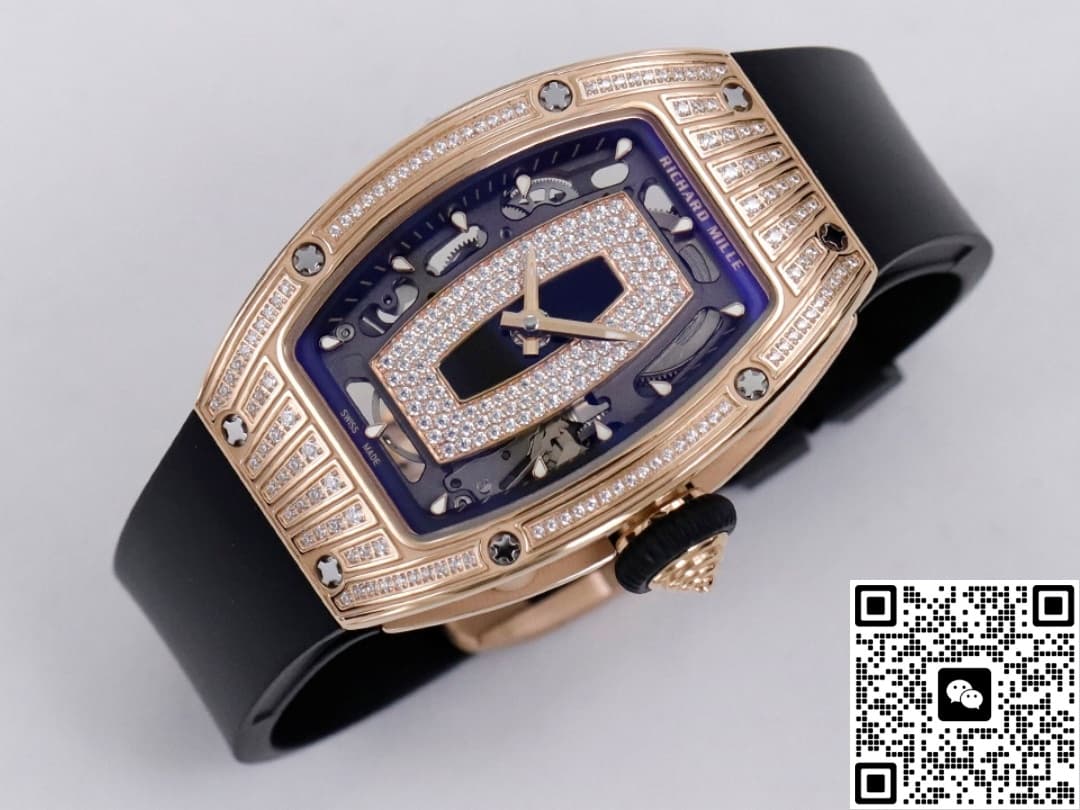 Richard Miller Ladies RM07-01 ZF Factory diamond case