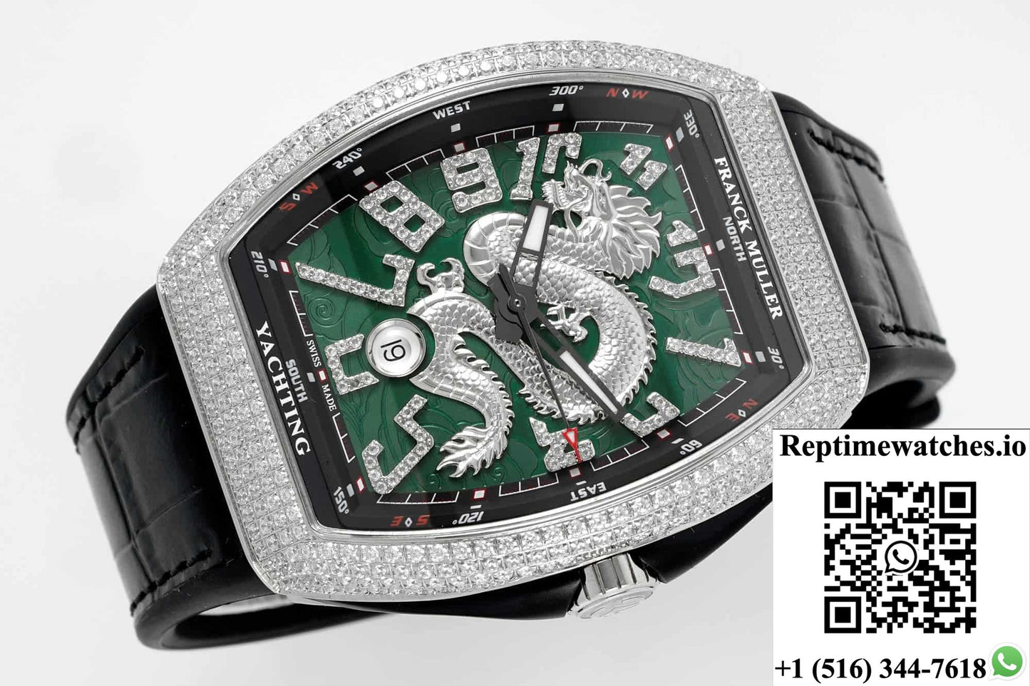Franck Muller Vanguard ABF factory green dial