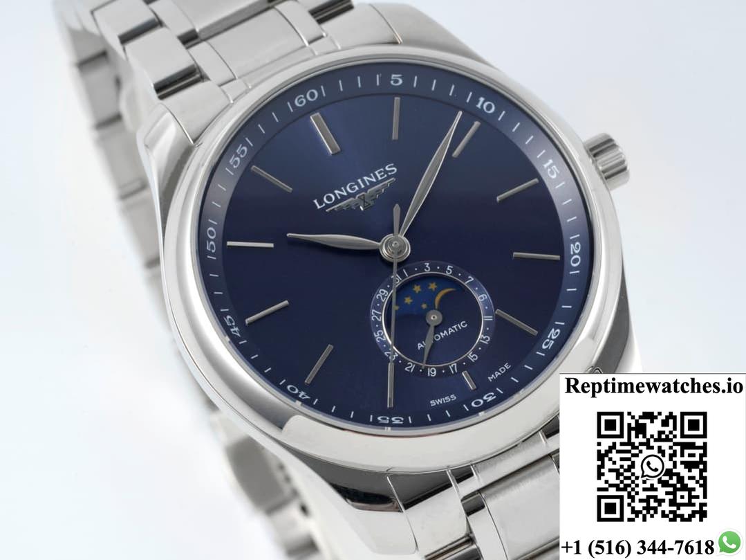 Longines Master Collection L2.919.4.92.6 Aps Factory Date Display-Rep Time Watches
