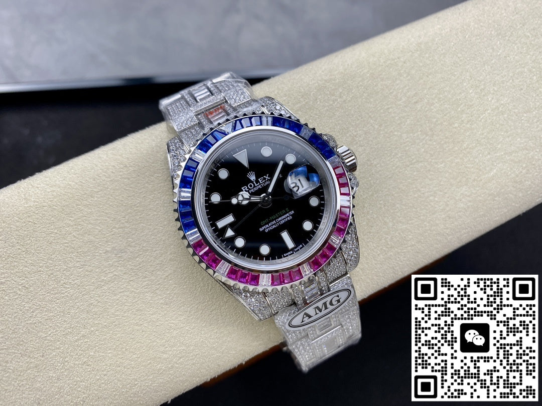 Rolex GMT-Master 116759 SAru-78209 AMG factory diamond case