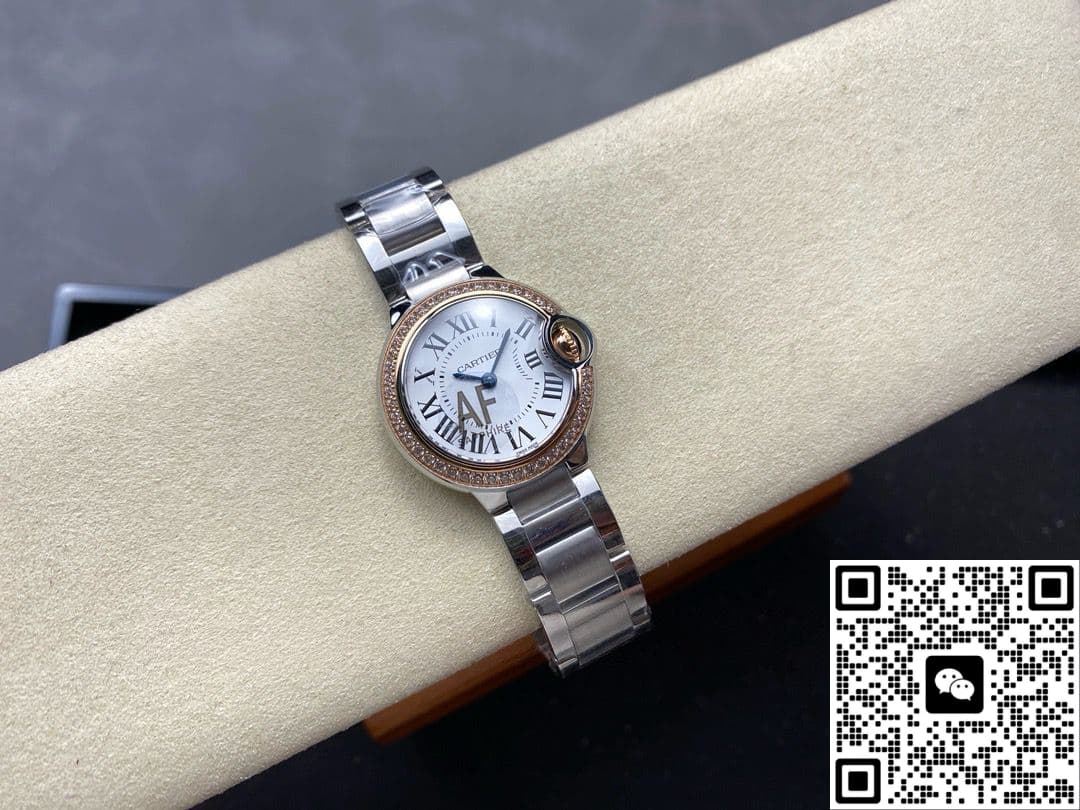 Cartier Blue Balloon WE902079 AF Factory silver-white dial