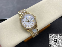 Rolex Day-Date M128348rbr-0065 8+ Factory White Dial
