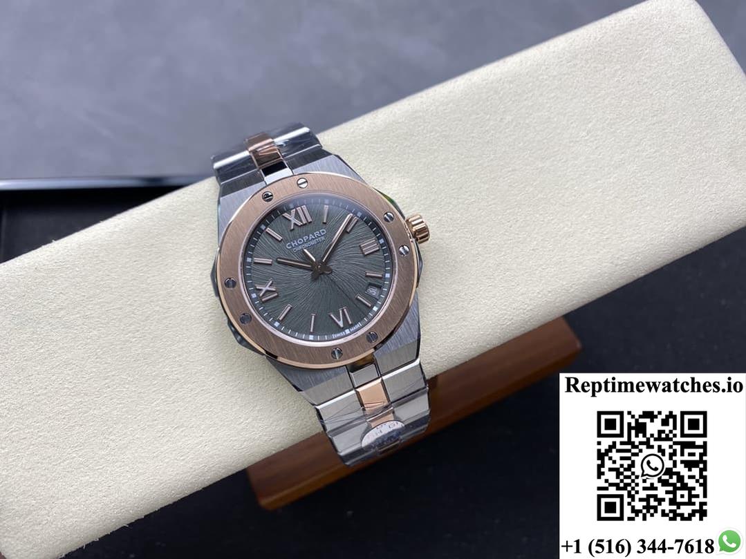 Chopard Snow Mountain Pride 298600-6001 GH factory gold strap