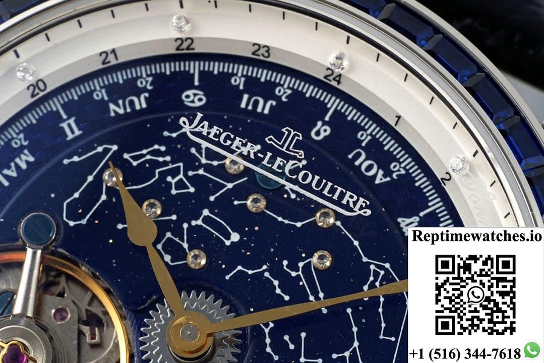 Jaeger-Lecoultre Master Rms Factory Tourbillon Blue Dial-Rep Time Watches