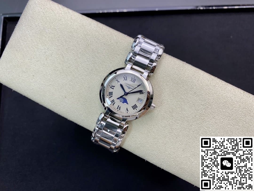 Longines Elegant L8.116.4.71.6 GS Factory Stainless Steel Bezel