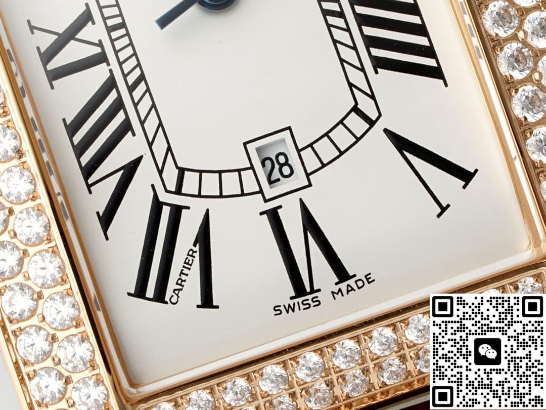 Cartier Tank WJTA0030 AF Factory Diamond Case
