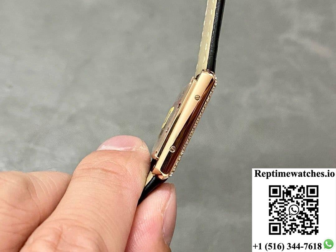 Cartier Tank WJTA0010 F1 Factory Diamond Bezel