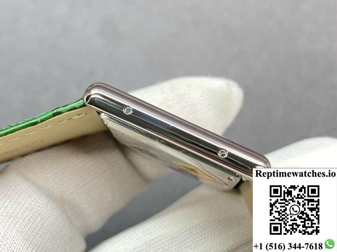 Cartier Tank WSTA0056 F1 Factory Stainless Steel Bezel