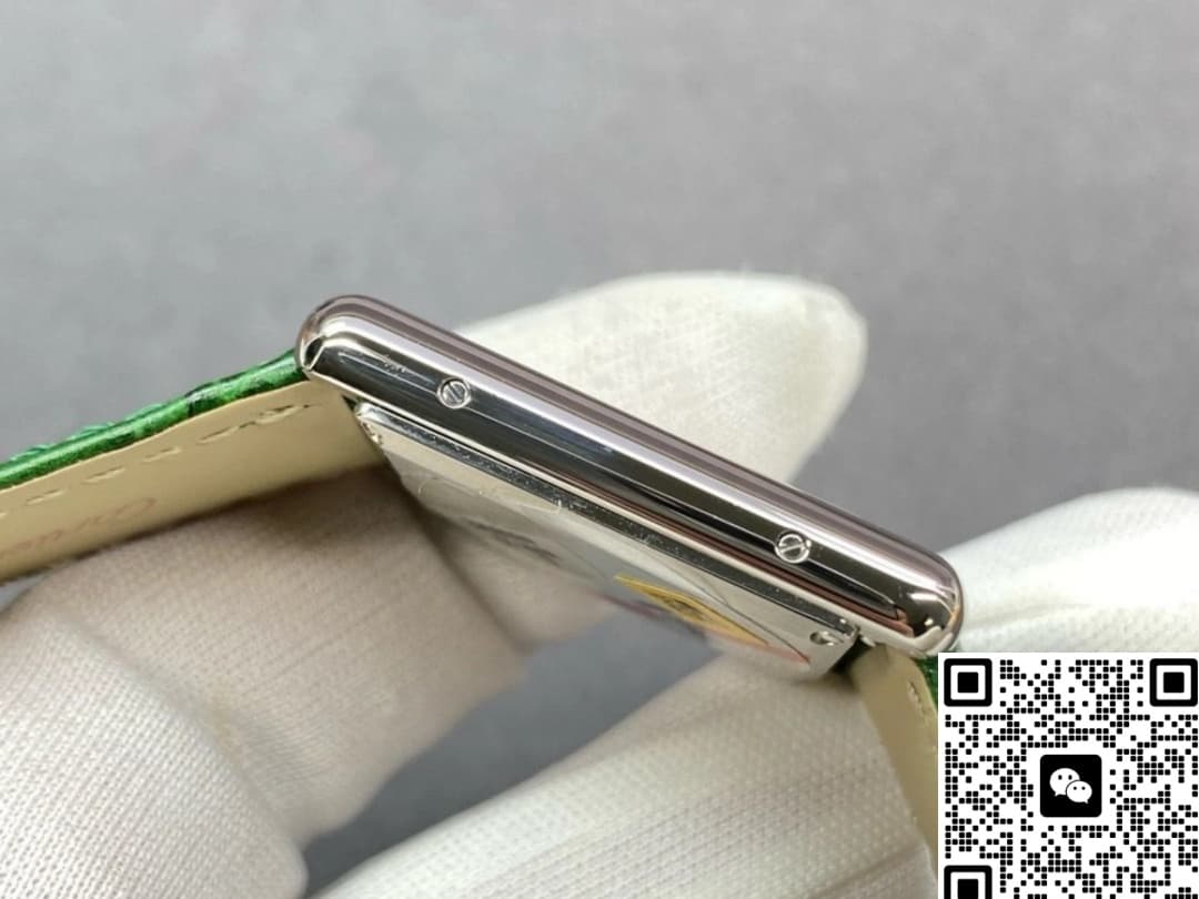 Cartier Tank WSTA0056 F1 Factory Stainless Steel Bezel