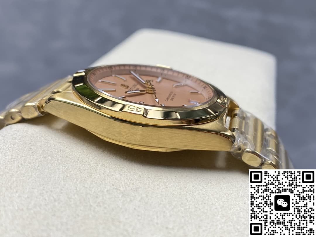 Breitling Chronomat K103801A1A1K1 BLS factory gold color crown