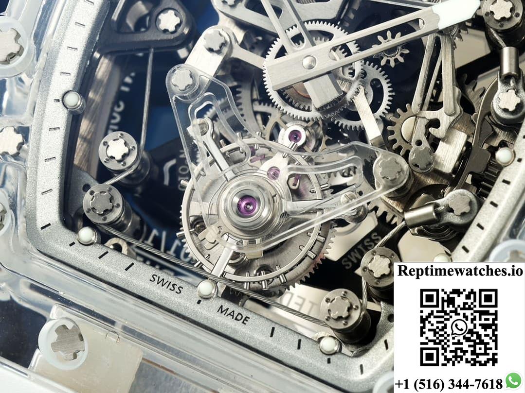 Richard Miller RM56-02 RM Factory Tourbillon White Strap