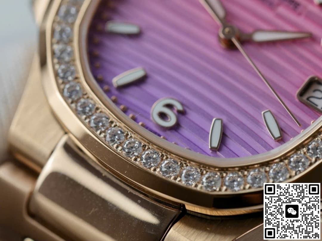 Patek Philippe Nautilus 7010R GR Factory Diamond Bezel