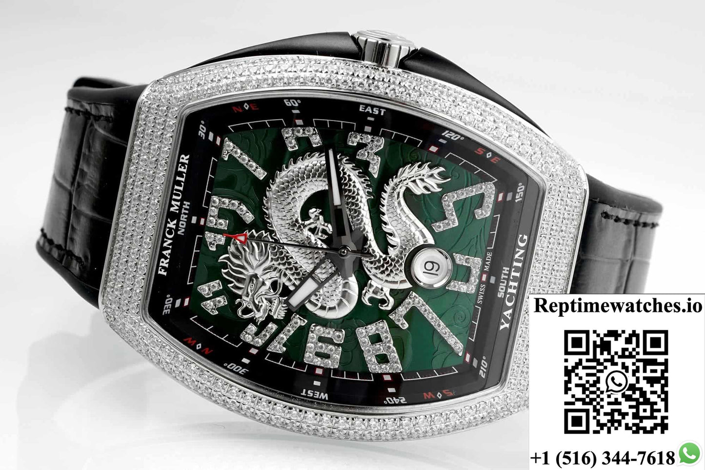 Franck Muller Vanguard ABF factory green dial