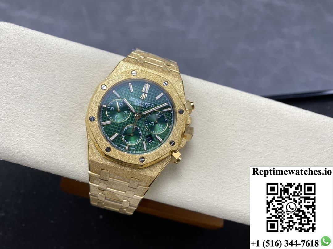 Audemars Piguet Royal Oak 26331BA.OO.1220BA.02 OM factory gold strap