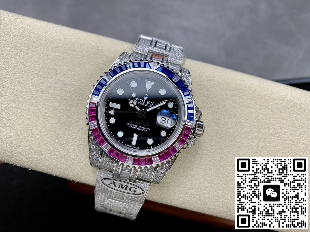 Rolex GMT-Master 116759 SAru-78209 AMG factory diamond case
