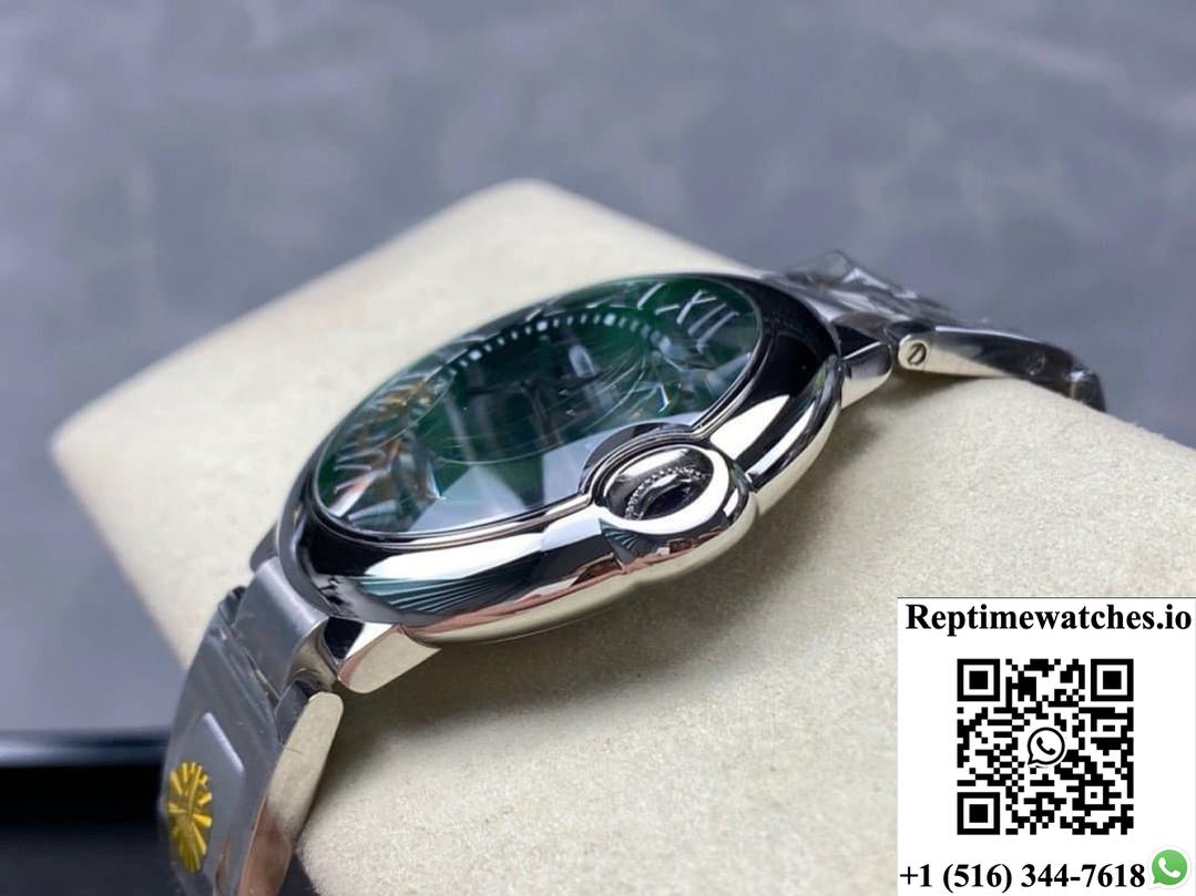 Cartier Blue Balloon WSBB0071 AF Factory Stainless Steel Strap