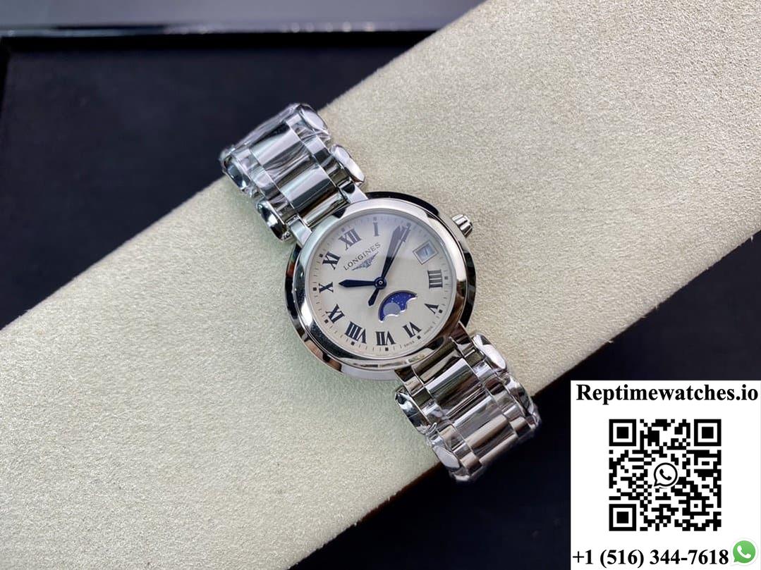 Longines Elegant L8.116.4.71.6 GS Factory Stainless Steel Bezel