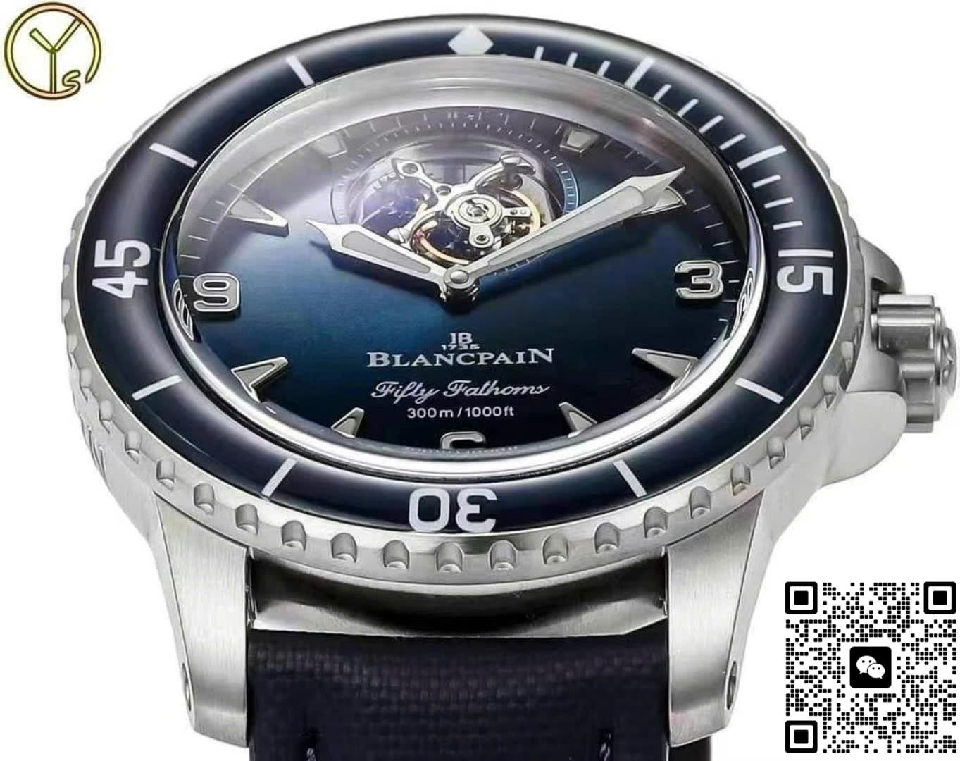 Blancpain Fifty Fathoms 5025-12B40-O52B YS Factory Tourbillon