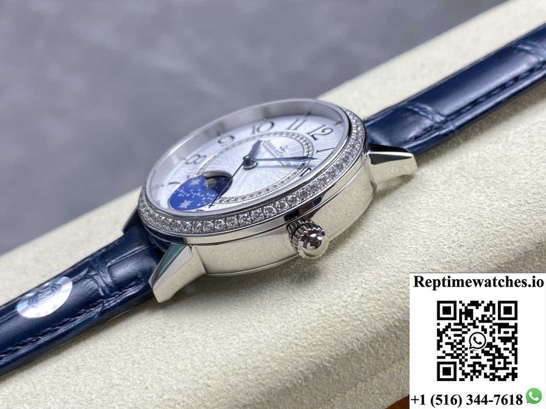 Jaeger-LeCoultre Rendez-Vous 357843J OMF Factory Alligator Leather Strap