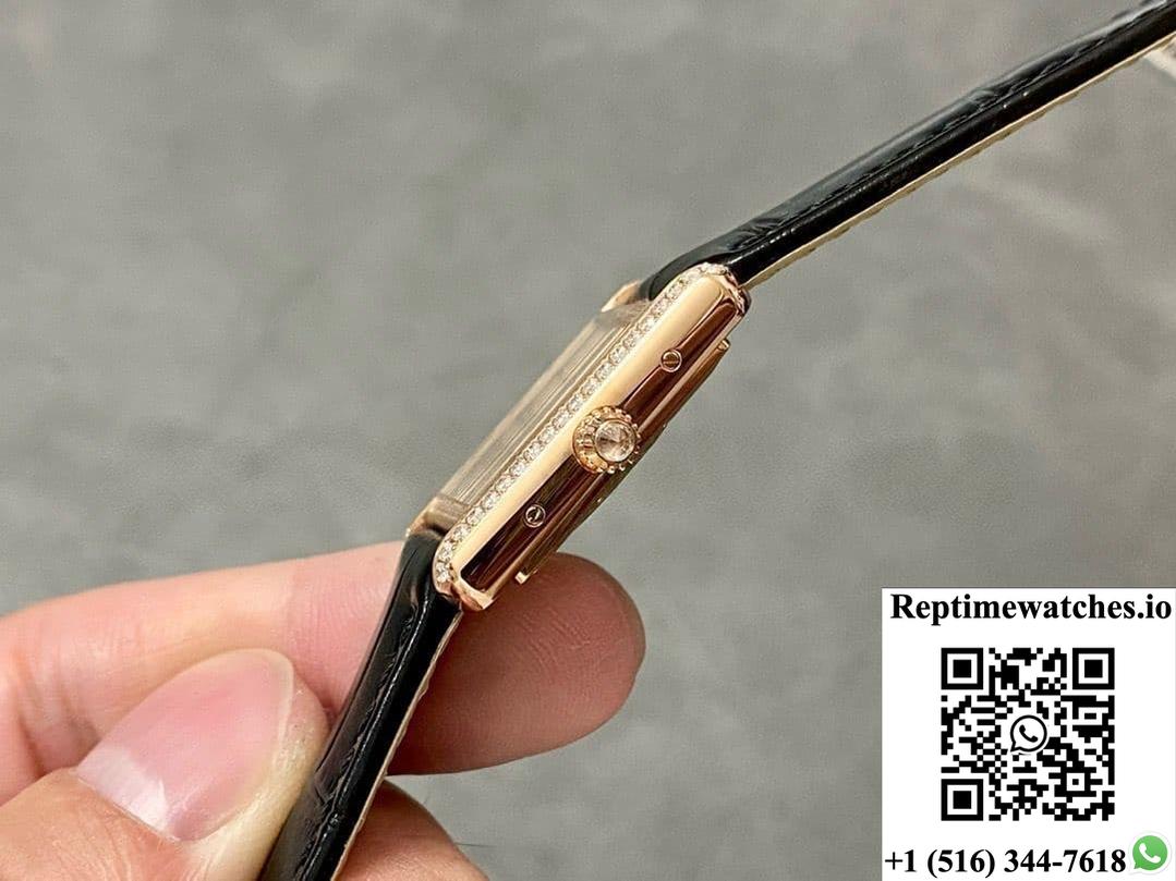 Cartier Tank WJTA0010 F1 Factory Diamond Bezel