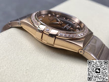 Omega Constellation 123.55.38.21.63.001 OM Factory Diamond Dial