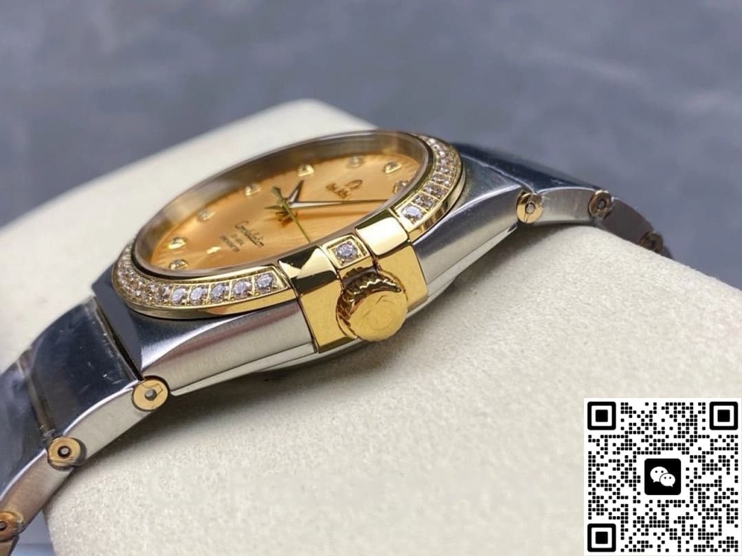 Omega Constellation 123.25.38.21.58.001 M+ Factory Diamond Dial