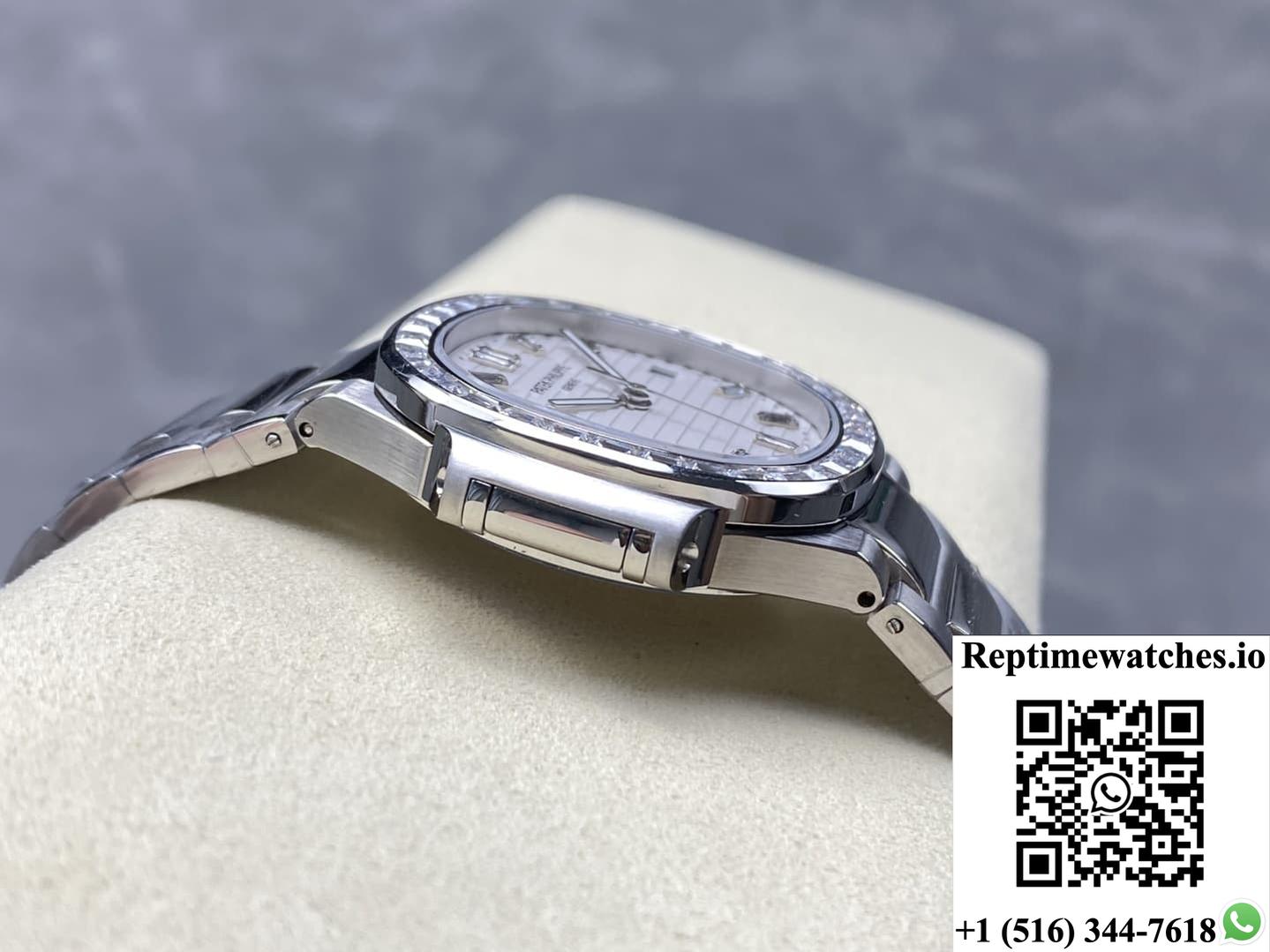Patek Philippe Nautilus 5711 GR Factory Diamond Bezel