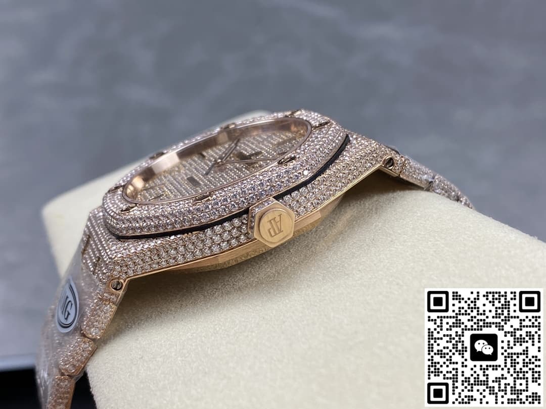 Audemars Piguet Royal Oak 15400OR.023 AMG Factory Diamond Bezel