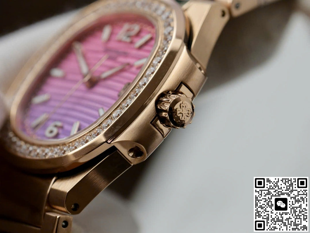 Patek Philippe Nautilus 7010R GR Factory Diamond Bezel