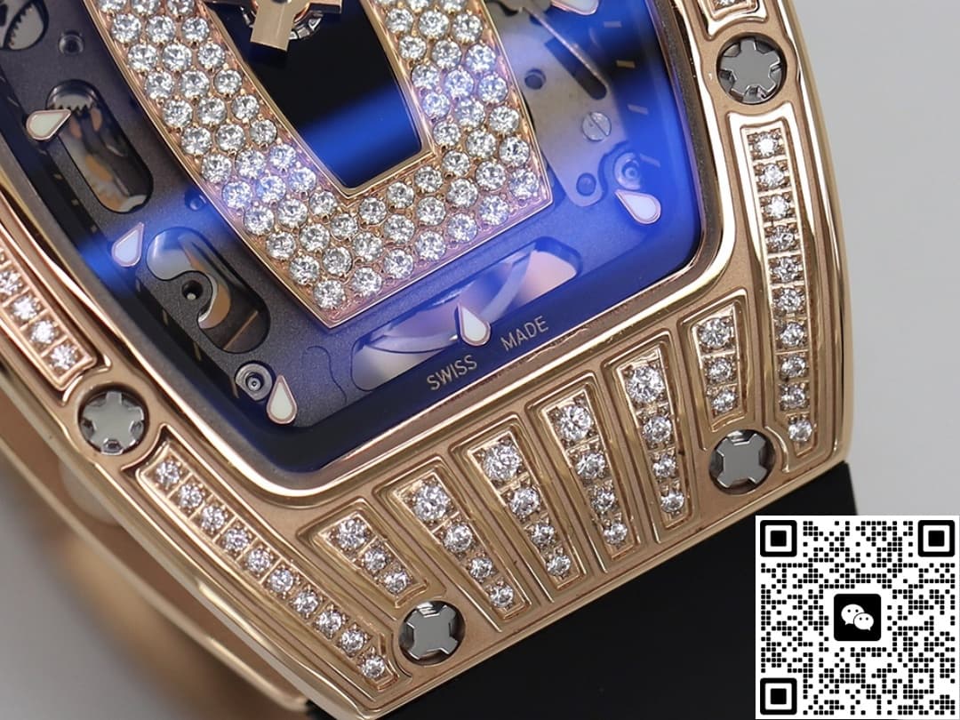 Richard Miller Ladies RM07-01 ZF Factory diamond case